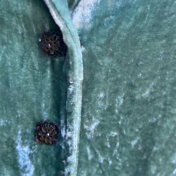 Elie Tahari fitted jacket beautiful soft Velvet fully lined classy Boho sz S - Picture 5 of 11